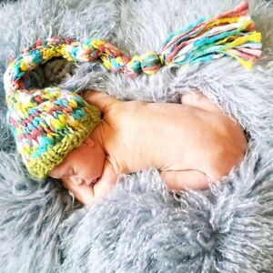UNISEX DAISY Photo shoot Session baby hat 0-6 month